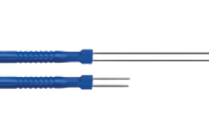 Sonda de estimulación bipolar tipo esfera de 2 mm para monitoreo neurofisiológico y procedimientos de neurocirugía.