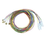 Paquete de 10 electrodos Copa de Oro Estándar reutilizables para EEG y polisomnografía.