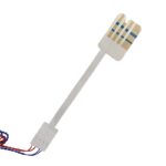 Electrodo Laríngeo Adhesivo de 2 canales para monitoreo del nervio laríngeo recurrente durante cirugía.