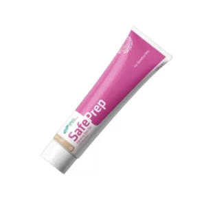 SafePrep gel abrasivo para preparación de la piel de 120 g, utilizado antes de estudios de EEG, EMG, ECG y polisomnografía.